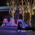 Parque liderou a luz criativa de estilo